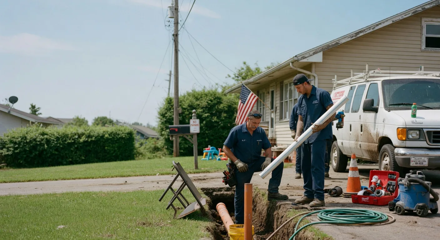 Sewer Line Inspection in Santa Anna, TX